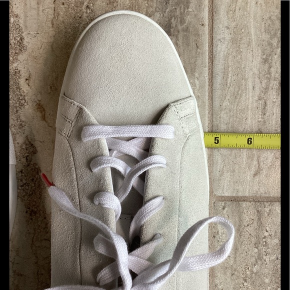 Ted Baker Triloba White Suede Sneakers - Picture 6 of 15
